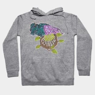 Vivid Buffalo Inspirations Badge Hoodie